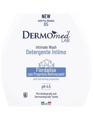 dermomed detergente intimo 250ml - fiordaliso - con proprieta' rinfrescanti: tuttocasashop.live: igiene e cura della persona
