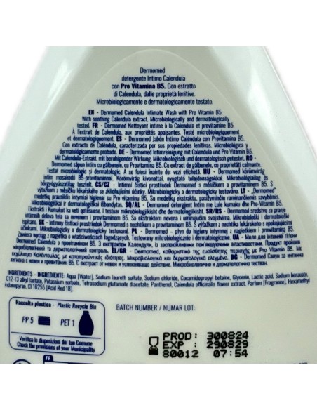 dermomed detergente intimo 250ml - calendula - con proprieta' lenitive: tuttocasashop.live: igiene e cura della persona