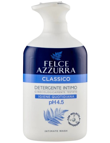 felce azzurra detergente intimo - 250ml - classico ph 4.5 igiene quotidiana: tuttocasashop.live: igiene e cura della persona