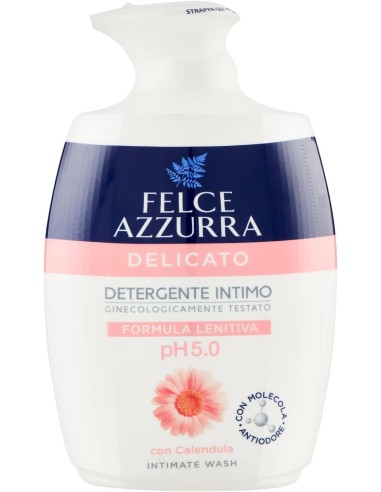 felce azzurra detergente intimo - 250ml - delicato ph 5.0 formula lenitiva: tuttocasashop.live: igiene e cura della persona