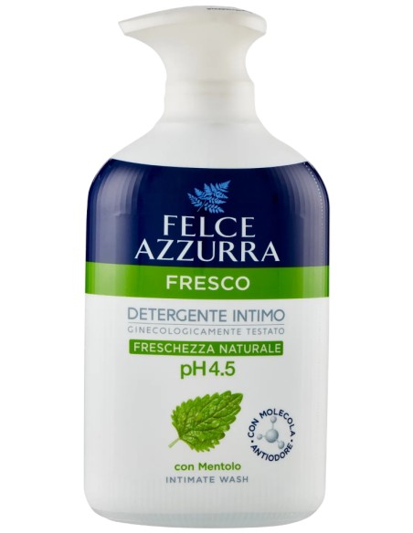 felce azzurra detergente intimo - 250ml - fresco ph 4.5 freschezza naturale: tuttocasashop.live: igiene e cura della persona