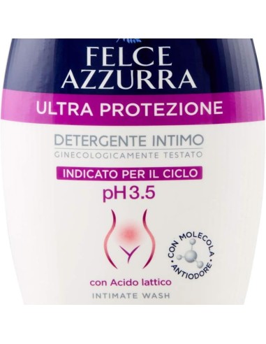 felce azzurra detergente intimo - 250ml - ultra protezione ph 3.5 - ciclo: tuttocasashop.live: igiene e cura della persona