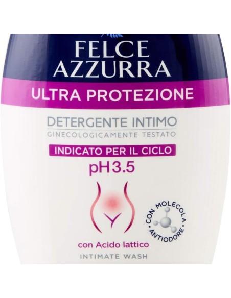 felce azzurra detergente intimo - 250ml - ultra protezione ph 3.5 - ciclo: tuttocasashop.live: igiene e cura della persona