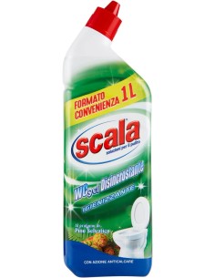 scala wc gel disincrostante - 1 litro - igienizzante - anticalcare: tuttocasashop.live: pulizia e cura della casa