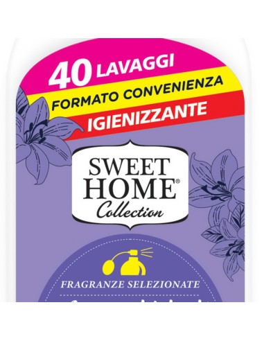 sweet home ammorbidente concentrato - 40 lavaggi - 1 litro - lavanda: tuttocasashop.live: prodotti per bucato e tessuti