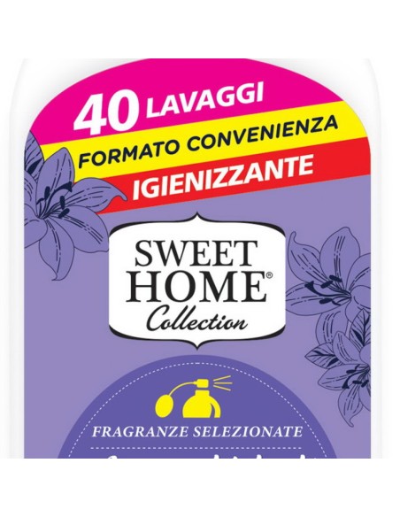 sweet home ammorbidente concentrato - 40 lavaggi - 1 litro - lavanda: tuttocasashop.live: prodotti per bucato e tessuti