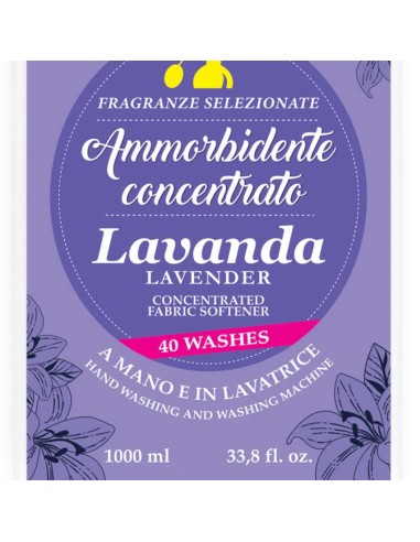 sweet home ammorbidente concentrato - 40 lavaggi - 1 litro - lavanda: tuttocasashop.live: prodotti per bucato e tessuti