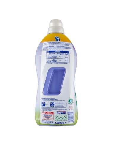 vernel ammorbidente concentrato - 78 lavaggi - 1950ml - lavanda: tuttocasashop.live: prodotti per bucato e tessuti
