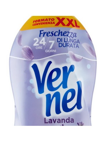vernel ammorbidente concentrato - 78 lavaggi - 1950ml - lavanda: tuttocasashop.live: prodotti per bucato e tessuti