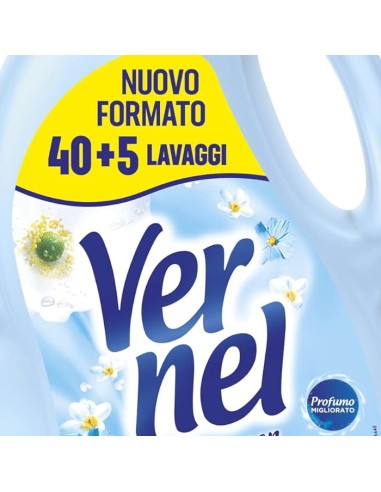 vernel ammorbidente per bucato - 45 lavaggi - 2970ml - blu oxygen: tuttocasashop.live: prodotti per bucato e tessuti