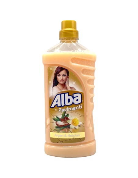 alba pavimenti detergente liquido - 1 litro - argan & narciso: tuttocasashop.live: pulizia e cura della casa