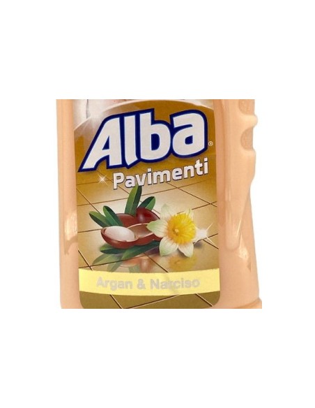 alba pavimenti detergente liquido - 1 litro - argan & narciso: tuttocasashop.live: pulizia e cura della casa