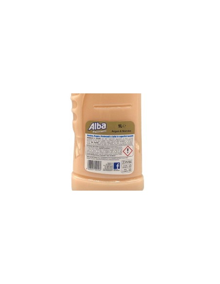 alba pavimenti detergente liquido - 1 litro - argan & narciso: tuttocasashop.live: pulizia e cura della casa