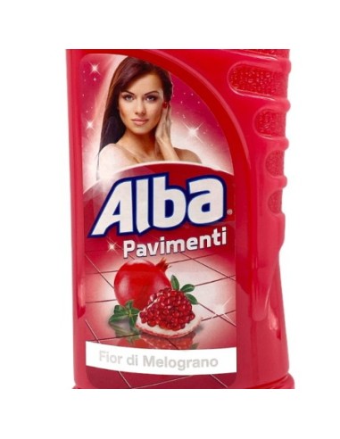 alba pavimenti detergente liquido - 1 litro - fiori di melograno: tuttocasashop.live: pulizia e cura della casa