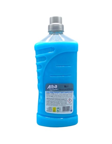 alba pavimenti detergente liquido - 1 litro - fior di loto & peonia: tuttocasashop.live: pulizia e cura della casa