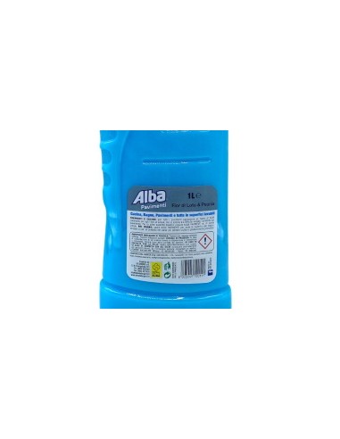 alba pavimenti detergente liquido - 1 litro - fior di loto & peonia: tuttocasashop.live: pulizia e cura della casa