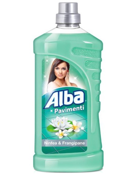 alba pavimenti detergente liquido - 1 litro - ninfea & frangipane: tuttocasashop.live: pulizia e cura della casa