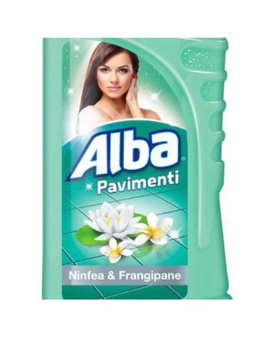 alba pavimenti detergente liquido - 1 litro - ninfea & frangipane: tuttocasashop.live: pulizia e cura della casa