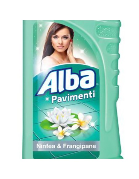 alba pavimenti detergente liquido - 1 litro - ninfea & frangipane: tuttocasashop.live: pulizia e cura della casa