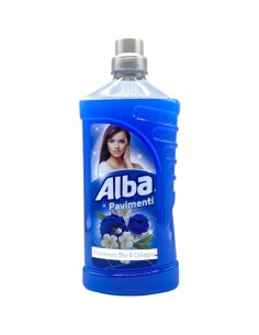 alba pavimenti detergente liquido - 1 litro - papavero blu & ciliegio: tuttocasashop.live: pulizia e cura della casa