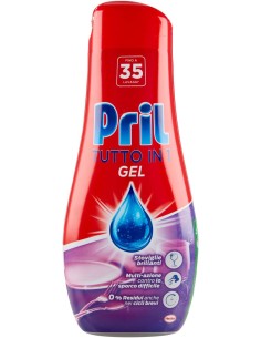 pril tutto in 1 gel detergente lavastoviglie - 35 lavaggi - 630ml - classico: tuttocasashop.live: pulizia e cura della casa