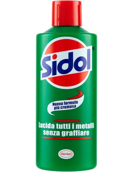 sidol lucida metalli universale - 150ml - per tutti i tipi di metallo: tuttocasashop.live: pulizia e cura della casa