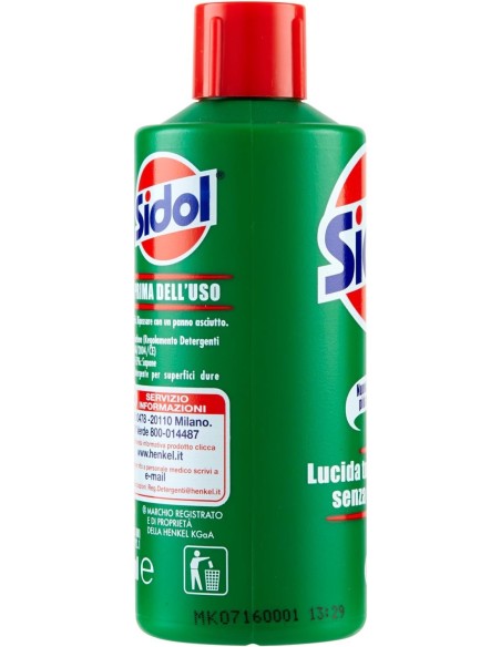sidol lucida metalli universale - 150ml - per tutti i tipi di metallo: tuttocasashop.live: pulizia e cura della casa