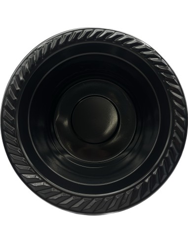 25 ciotole in plastica riutilizzabili - 500cc - diametro 17cm - nero: tuttocasashop.live: carta & monouso