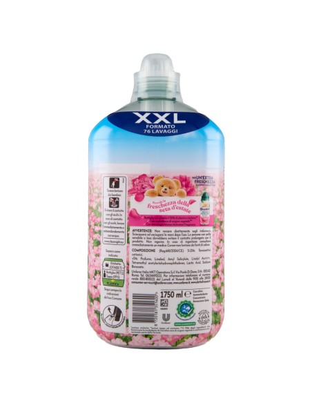 coccolino ammorbidente concentrato - xxl 76 lavaggi 1750ml - seta: tuttocasashop.live: prodotti per bucato e tessuti