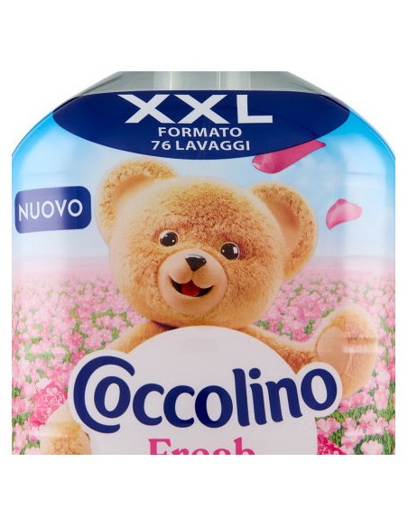 coccolino ammorbidente concentrato - xxl 76 lavaggi 1750ml - seta: tuttocasashop.live: prodotti per bucato e tessuti