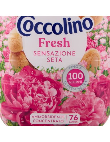 coccolino ammorbidente concentrato - xxl 76 lavaggi 1750ml - seta: tuttocasashop.live: prodotti per bucato e tessuti