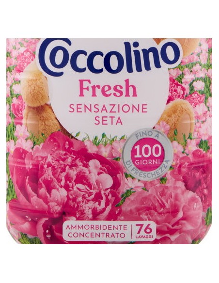 coccolino ammorbidente concentrato - xxl 76 lavaggi 1750ml - seta: tuttocasashop.live: prodotti per bucato e tessuti
