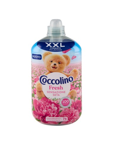 coccolino ammorbidente concentrato - xxl 76 lavaggi 1750ml - seta: tuttocasashop.live: prodotti per bucato e tessuti