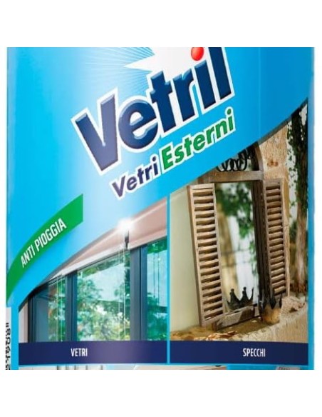 vetril vetri 650ml - vetri esterni anti pioggia con scudo anti goccia: tuttocasashop.live: pulizia e cura della casa