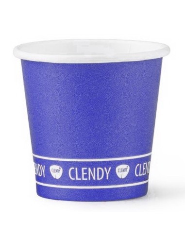 clendy bicchieri caffe' monouso in carta da 75ml - 50 pezzi - blu: tuttocasashop.live: carta & monouso