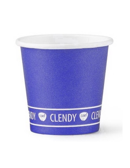 clendy bicchieri caffe' monouso in carta da 75ml - 50 pezzi - blu: tuttocasashop.live: carta & monouso