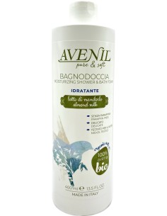 avenil doccia & bagnoschiuma - 400ml - delicato - latte & avena: tuttocasashop.live: igiene e cura della persona