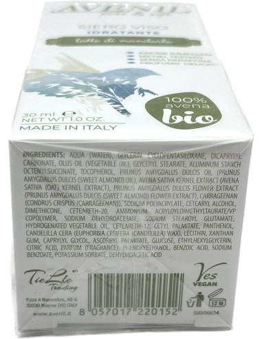 avenil siero viso - 30ml - idratante azione immediata - latte di mandorle: tuttocasashop.live: igiene e cura della persona