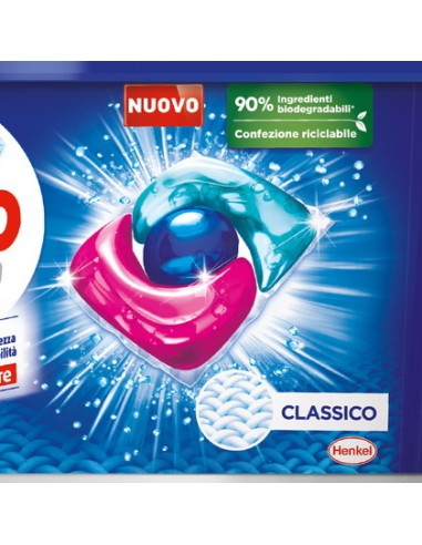 bio presto power caps detersivo lavatrice - 18 capsule - classico: tuttocasashop.live: prodotti per bucato e tessuti