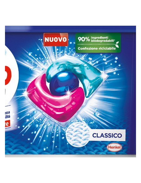bio presto power caps detersivo lavatrice - 18 capsule - classico: tuttocasashop.live: prodotti per bucato e tessuti