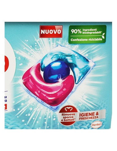 bio presto power caps detersivo lavatrice - 18 capsule - igiene e freschezza: tuttocasashop.live: prodotti per bucato e tessuti