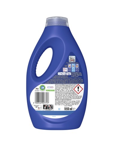 dash detersivo lavatrice liquido 21 lavaggi 1050ml - salva colore: tuttocasashop.live: prodotti per bucato e tessuti