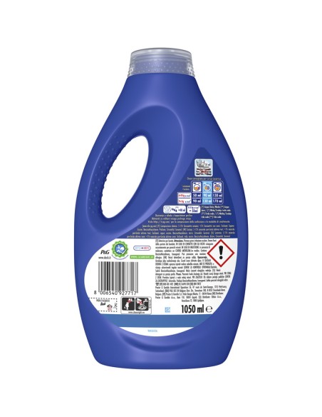 dash detersivo lavatrice liquido 21 lavaggi 1050ml - salva colore: tuttocasashop.live: prodotti per bucato e tessuti