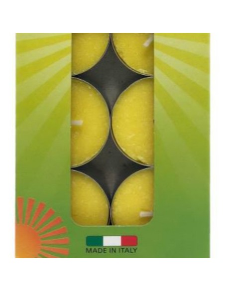 dea tealights - 10 candele alla citronella - allontanano le zanzare: tuttocasashop.live: pulizia e cura della casa
