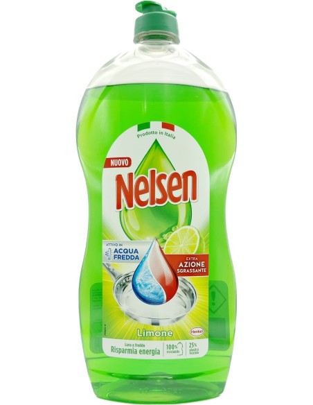 nelsen detersivo per piatti - 850ml - limone: tuttocasashop.live: pulizia e cura della casa