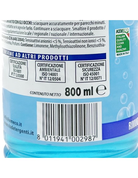 rio detersivo per piatti - 800ml - cristalli di sale & salvia: tuttocasashop.live: pulizia e cura della casa