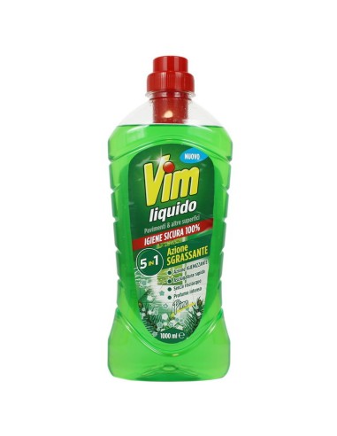 vim detergente liquido per pavimenti - 1 litro - classico - pino: tuttocasashop.live: pulizia e cura della casa