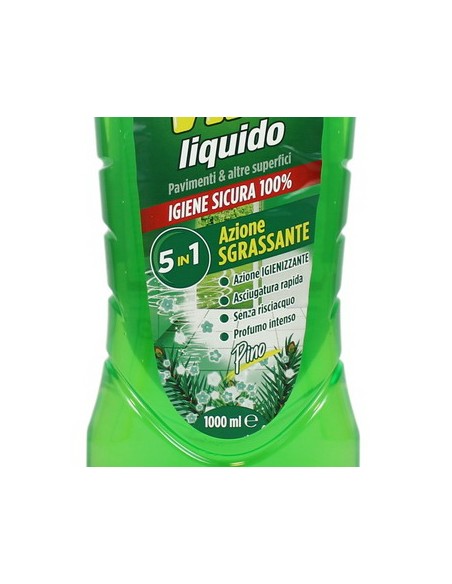 vim detergente liquido per pavimenti - 1 litro - classico - pino: tuttocasashop.live: pulizia e cura della casa