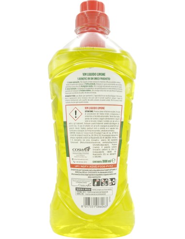 vim detergente liquido per pavimenti - 1 litro - limone: tuttocasashop.live: pulizia e cura della casa