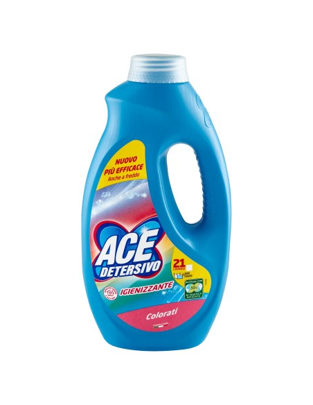 ace detersivo lavatrice liquido - 21 lavaggi - 1050ml - colore: tuttocasashop.live: prodotti per bucato e tessuti